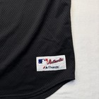 Vintage San Francisco Giants Jersey Mens 2xl Black Majestic World Series Sewn