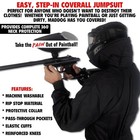 Clearance Maddog Tactical Paintball Rip Stop Coverall Jumpsuit - Black - Large