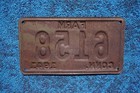 1941 Connecticut Farm License Plate