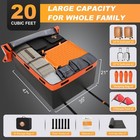 Sailnovo Rooftop Cargo Carrier 20 Cubic Pvc Car Roof Cargo Carrier     Fast Ship