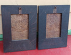 1909 Hudson Fulton Framed Bronze Wall Plaques  Pair In Orig Wood Frames  Gorham