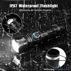 Flashlight High Lumens Rechargeable  2000 Lumen Led Flashlights Xhp70 2 Usb S   