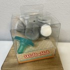 New Wubbanub Gray Elephant Infant Silicone Pacifier Soothie Bpa Latex Free
