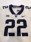 Game Worn Used Nike Tcu Horned Frogs Football Jersey Size 40  22