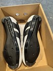 Fizik Tempo Powerstrap R5 Cycling Shoes- White black Size 39 5  us 7 - New