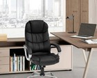 High Back Leather Office Chair Executive Office Desk Task Computer Chair