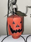 Metal Jack-o-lantern Pumpkin Lantern Tea Light Holder Halloween Decor Rustic Set