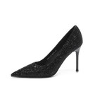 Lady Fashion Nightclub Pointed Toe Stiletto High-heel Shoes Women Banquet Pumps