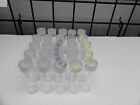 25 Bcw Penny Round Coin Storage Tubes 19mm Clear Plastic Screw On Cap New Lot