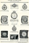 1920 s Vintage Print Ad Watches And Desk Clocks Travel Clocks Chronographs