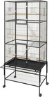 52-69   Tall Large Bird Parrot Pet Parakeet Cage Rolling Cockatiel Metal Stand