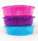 Creative Options Plano Round 6 Compartment Accessory Organizer 4 25 X 1 25 Small