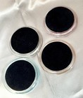 Vintage Glass Phone Dial Design Coasters Set Of Four - Uniquely Adorable 