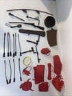 Vintage Chief Cherokee Marx Johnny West Action Figure Orange   Brown Accessories