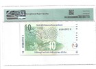 South Africa reserve Bank Pick 128b 2005 10 Rand Pmg 67 Epq