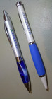 Lot 2 Heavy Metal Drug Rep Pens Pharmaceutical Pharma Medical Promo New Ink