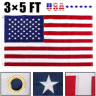 Us American Flag 3x5 Made In Luxury Embroidered United States Flag Outdoor Usa