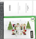 F - 1   Papyrus     Embellished Christmas  Card With Matching  Envelope