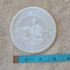 Philmont Scout Ranch Bsa Boy Scouts White-on-white Round Ghost Patch