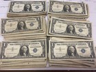 100pcs 1957 Silver Certificates U s  1 Notes Lot    
