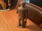 Michael Ricker Pewter Statue Railroad Conductor 1986 Ltd Edition Signed