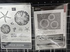 Stampin  Up  Seaside Wishes Stamp Set   Hybrid Dies embossing Folder Sand Dollar
