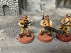 Star Wars Legion Miniatures Rebel Troopers -  5 Figures Painted Sw10