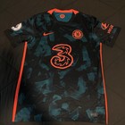 Chelsea Fc 21 22 Third Kit Men s Jersey Size Medium Pulisic  10