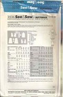 Butterick See sew 3536 Misses Size 8-12 Vest   Dress Sewing Pattern Vintage