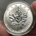 2004 1oz 1 2oz 1 4oz 1 10 1 20oz  9999 Silver Maple Leaf Privy Mark Set W  Ogp