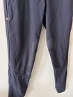 For Horses Ennie Breeches Women 38 it  Navy Equestrian Knee Patch Italy 24x25