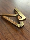 Vintage Stanley No  3 - 12   Boxwood And Brass Caliper Rule  Rare