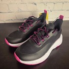 All In Motion Camren Kids Sneakers Black Pink Cushion Iq Size 13 New
