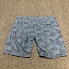 Travis Matthew Swim Trunks Mens 36 Stretch Shorts Logo Summer Floral Leaves