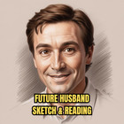 Future Husband Sketch   Psychic Reading   Love Insights