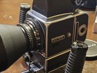 Hasselblad 500el Camera With 40mm F4 Distigon Carl Zeiss Lens Etc