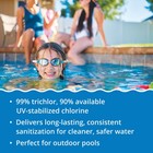 In The Swim 3 Inch Stabilized Chlorine Tablets For Sanitizing Swimming Pools -