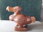 Vintage Wooden Dodo From Mauritius 12cm High X 13cm Wide