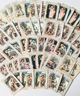Christmas Card Lot Of 50  Shabby Chic Angel Xmas Cards Christmas Crafts   cvx2