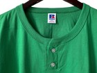 Vintage Russell Athletic Henley T-shirt Mens Size 3xl Deadstock Nwot Made Usa