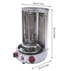 Vertical Gas Broiler Commercial Shawarma Machine doner Kebab Gyro Grill Machine
