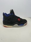Jordan Air Jordan 4 Retro Rare Air Kids Sneaker Us 5 Black red blue