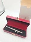 Cartier Diabolo Rollerball Pen Brushed Steel With Box   Manual     New