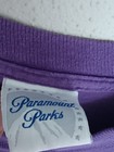Vintage 90s Paramount s Carowinds Amusement Park The Drop Zone Purple Size Large