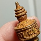 Tibetan Agate Pre 1800s 9 Eye Lotus Prayer Wheel Dzi Bead