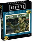 Universal Monsters Creature From The Black Lagoon 24x18 Lenticular 3d Puzzle Ae