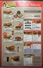 Waffle House To Go Menu 70th Anniversary Edition Very Good Condition