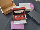 The Sovereign 2025 Three-coin 22ct Gold Proof Set Limited Edition Coa 092 Of 650