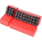 36pc Metal Stamp Punch Set Alphabet Letter Number Leather Metal Stamping Tool Ki
