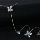 Cubic Zirconia Finger Chain Bracelet For Women Elegant Jewelry Accessory New